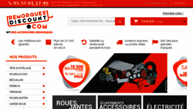 What Remorques-discount.com website looked like in 2017 (6 years ago)