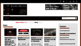What Rockerportal.de website looked like in 2017 (6 years ago)