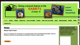 What Rabbitresource.org website looked like in 2017 (6 years ago)