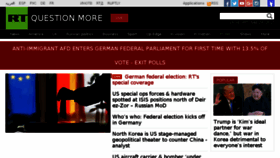 What Rttv.ru website looked like in 2017 (8 years ago)