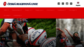 What Rugbyunion.cz website looked like in 2017 (6 years ago)