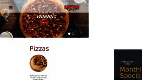 What Romeospizza.com website looked like in 2017 (6 years ago)