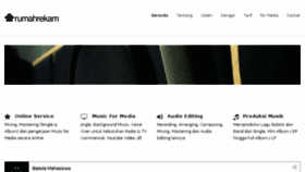 What Rumahrekam.com website looked like in 2017 (6 years ago)