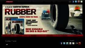 What Rubberthemovie.com website looked like in 2017 (6 years ago)
