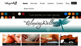 What Relaxingwellness.ca website looked like in 2017 (6 years ago)