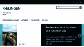 What Raelingen.vgs.no website looked like in 2017 (6 years ago)