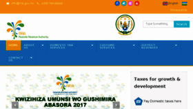What Rra.gov.rw website looked like in 2017 (6 years ago)