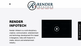 What Renderinfotech.com website looked like in 2017 (6 years ago)