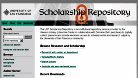 What Repository.usfca.edu website looked like in 2017 (6 years ago)