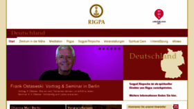 What Rigpa.de website looked like in 2017 (6 years ago)