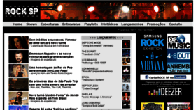 What Rocksp.com.br website looked like in 2017 (6 years ago)