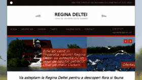 What Reginadeltei.ro website looked like in 2017 (6 years ago)