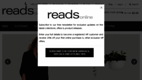 What Readsonline.com.au website looked like in 2017 (6 years ago)