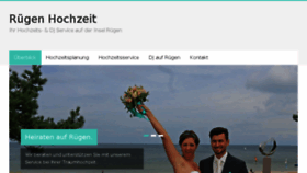 What Ruegen-hochzeit.de website looked like in 2017 (6 years ago)