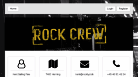 What Rockcrewportal.dk website looked like in 2017 (6 years ago)