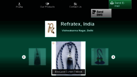 What Refratexindia.com website looked like in 2017 (6 years ago)