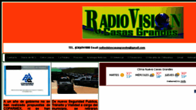 What Radiovisioncasasgrandes.com website looked like in 2017 (6 years ago)