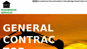 What Roadbridge.ca website looked like in 2017 (7 years ago)