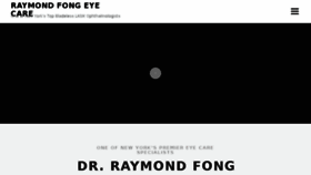 What Raymondfongmd.com website looked like in 2017 (6 years ago)