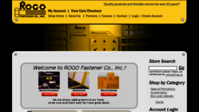 What Rogofastener.com website looked like in 2017 (6 years ago)