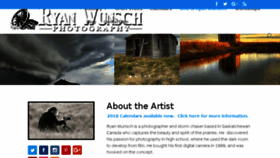 What Ryanwunsch.com website looked like in 2017 (6 years ago)