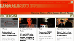 What Rocorstudies.org website looked like in 2017 (6 years ago)