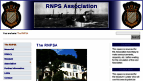 What Rnpsa.co.uk website looked like in 2017 (6 years ago)