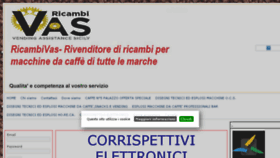 What Ricambivas.it website looked like in 2017 (6 years ago)