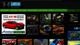 What Racing-games.org website looked like in 2017 (7 years ago)