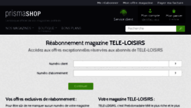What Reabo.tele-loisirs.fr website looked like in 2017 (6 years ago)
