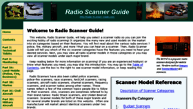 What Radio-scanner-guide.com website looked like in 2017 (6 years ago)