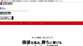 What Radical-support.jp website looked like in 2017 (6 years ago)
