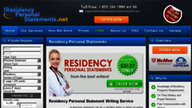 What Residencypersonalstatements.net website looked like in 2017 (6 years ago)