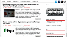 What Razor-forex.com website looked like in 2017 (6 years ago)