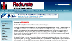 What Redrunrite.com website looked like in 2017 (6 years ago)