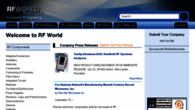 What Rfworld.com website looked like in 2017 (6 years ago)