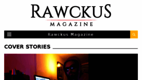 What Rawckus.com website looked like in 2017 (6 years ago)