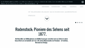 What Rodenstock.de website looked like in 2017 (6 years ago)