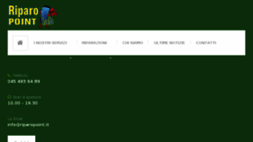 What Riparopoint.it website looked like in 2017 (8 years ago)
