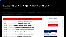 What Rojadirecta.site website looked like in 2017 (6 years ago)