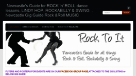 What Rocktoit.com website looked like in 2017 (6 years ago)