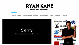What Ryankanemagic.com website looked like in 2017 (6 years ago)