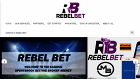 What Rebelbet.com website looked like in 2017 (6 years ago)