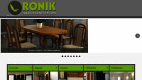 What Ronikbutor.hu website looked like in 2017 (6 years ago)