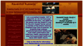 What Ravenhillrussells.com website looked like in 2017 (6 years ago)