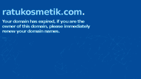 What Ratukosmetik.com website looked like in 2017 (6 years ago)