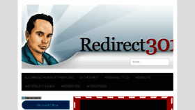 What Redirect301.de website looked like in 2017 (6 years ago)