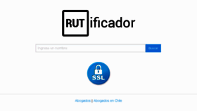 What Rutificador.com website looked like in 2017 (6 years ago)