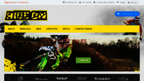 What Rideon-fox.com website looked like in 2017 (6 years ago)