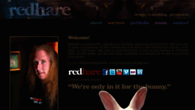 What Redhare.com website looked like in 2017 (6 years ago)